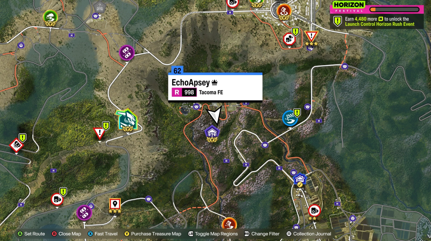 FH6 hidden talisman locations