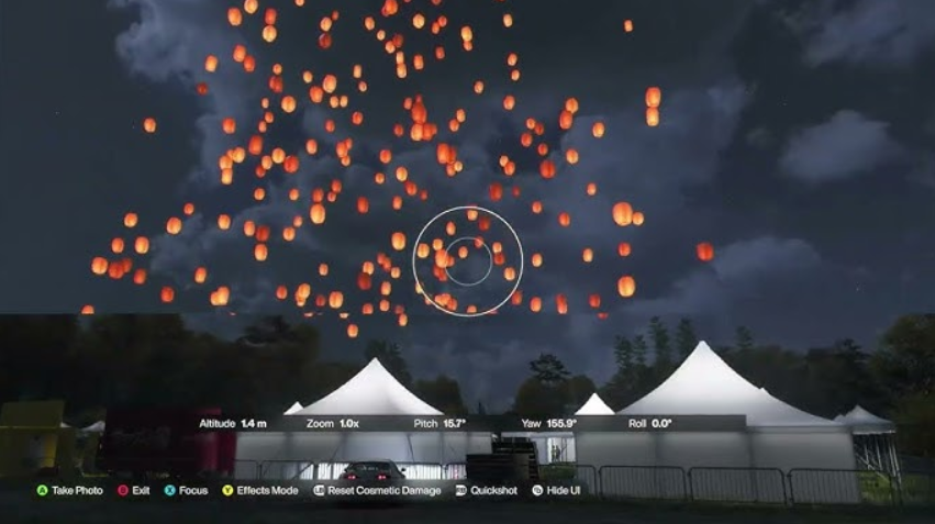 Sky lantern tents