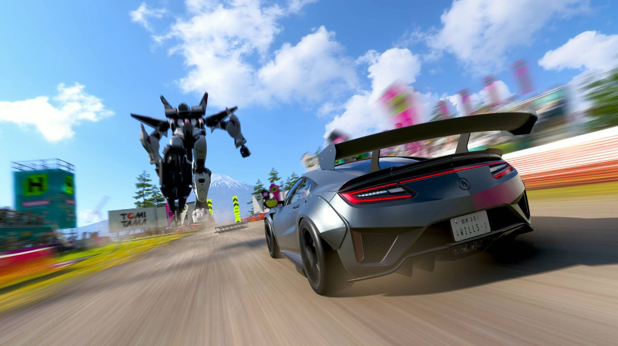FH6 braking and throttle