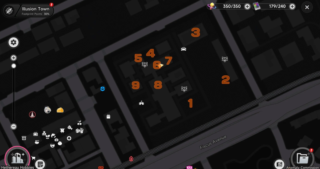 Conditions for NPC appearance on the map