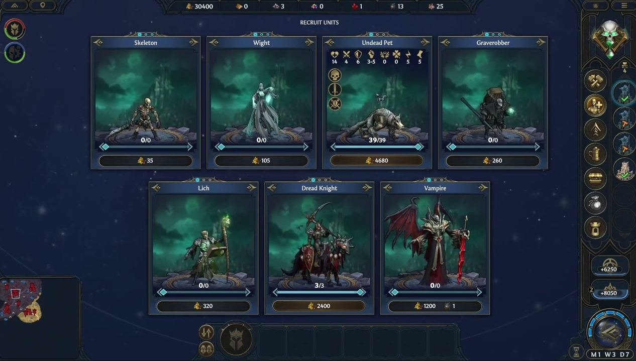 Necropolis necromancy mechanic