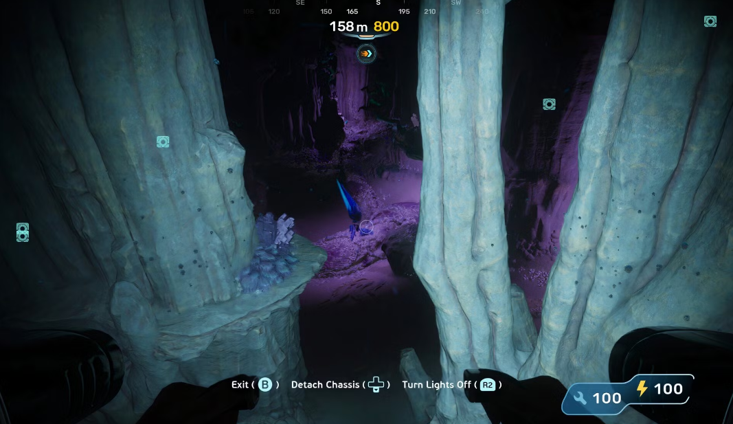 Observatory hidden cave