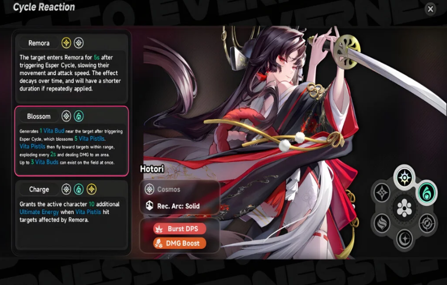 Hotori signature weapon