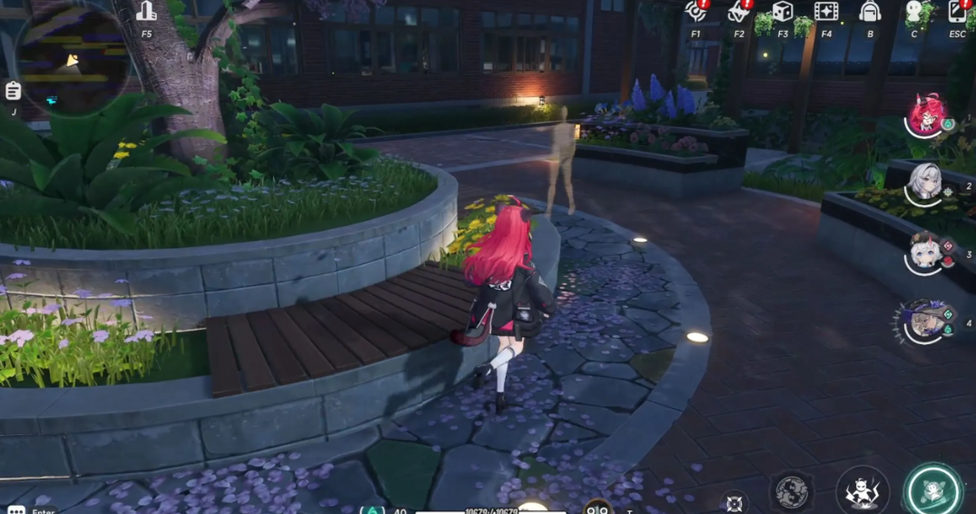 Invisible doll footsteps sound
