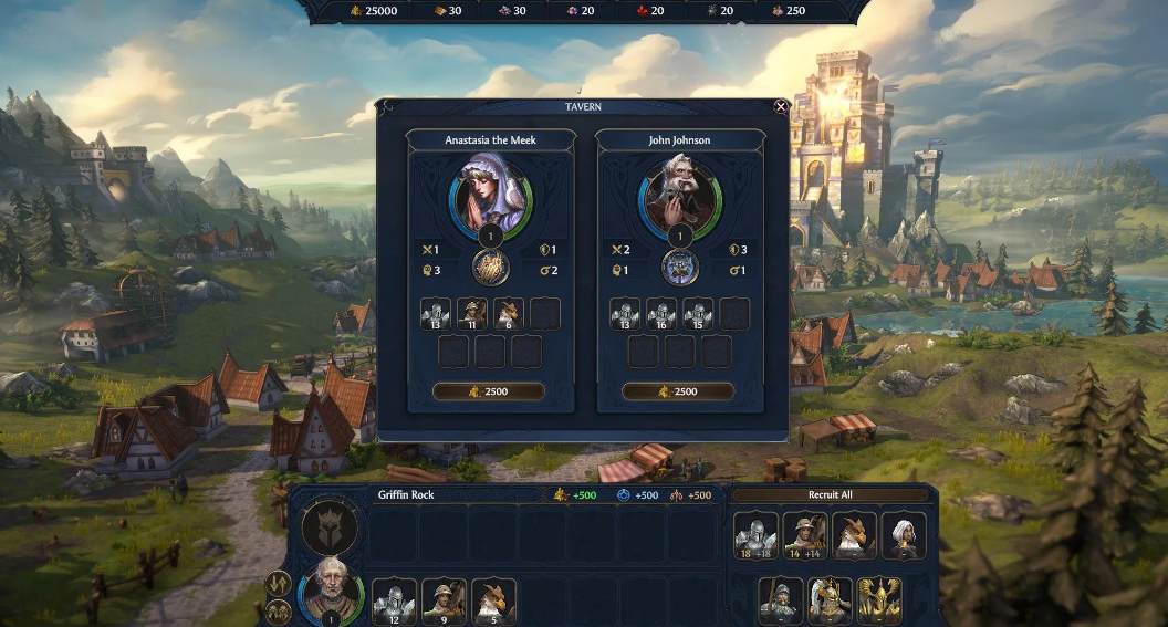 Temple B-tier heroes