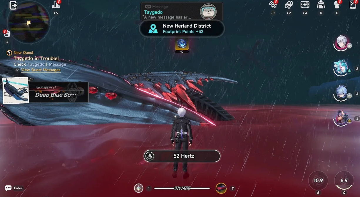 Pacify button mechanics