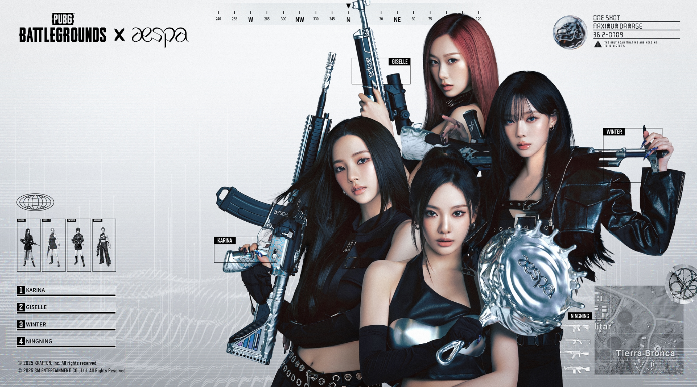 AESPA PUBG Mobile event