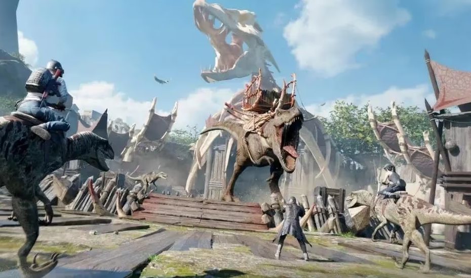 PUBG dinosaur mode gameplay