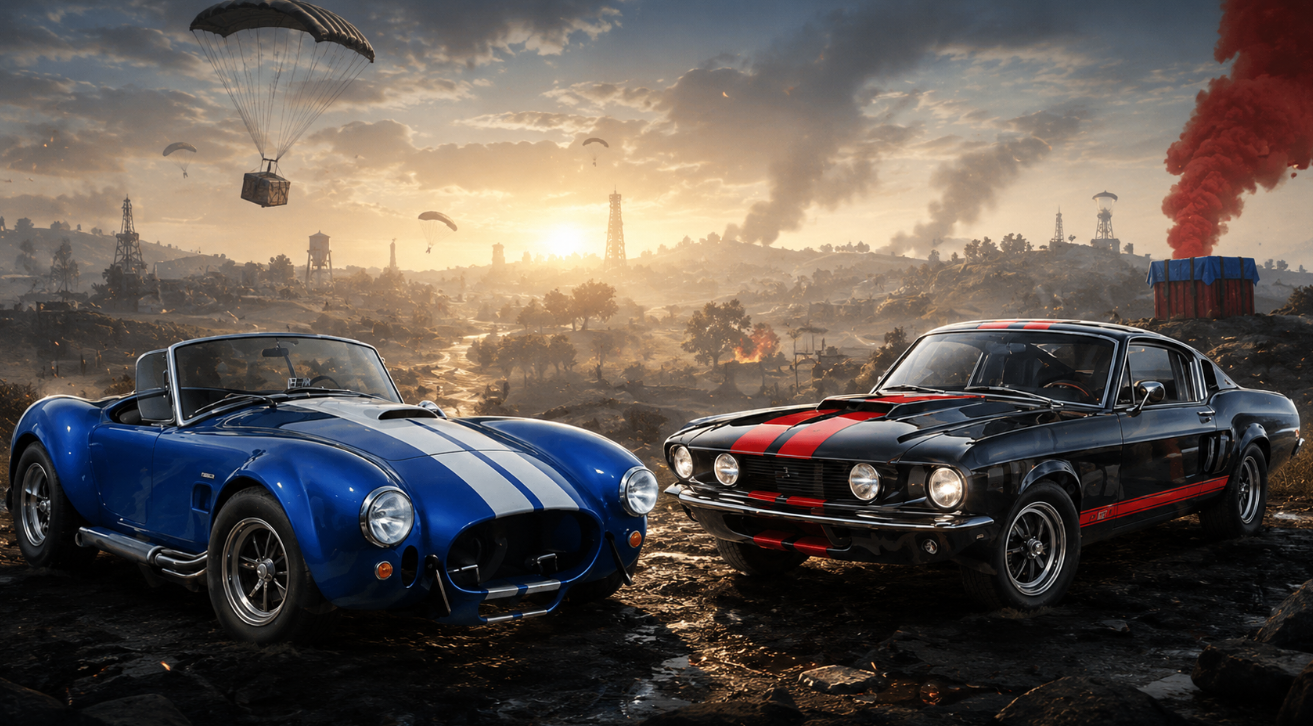 PUBG Ford Roadster