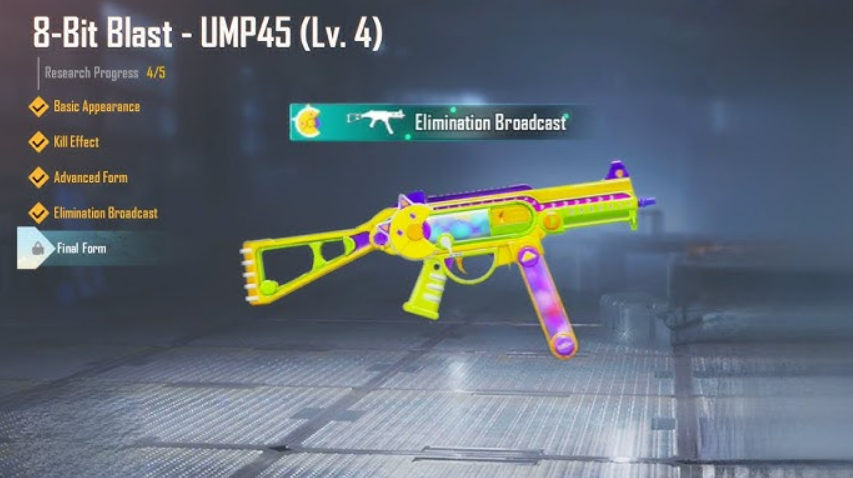 PUBG UMP upgrade skin