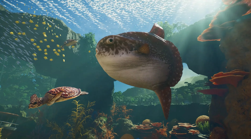 Planet Zoo 2 marine aquarium