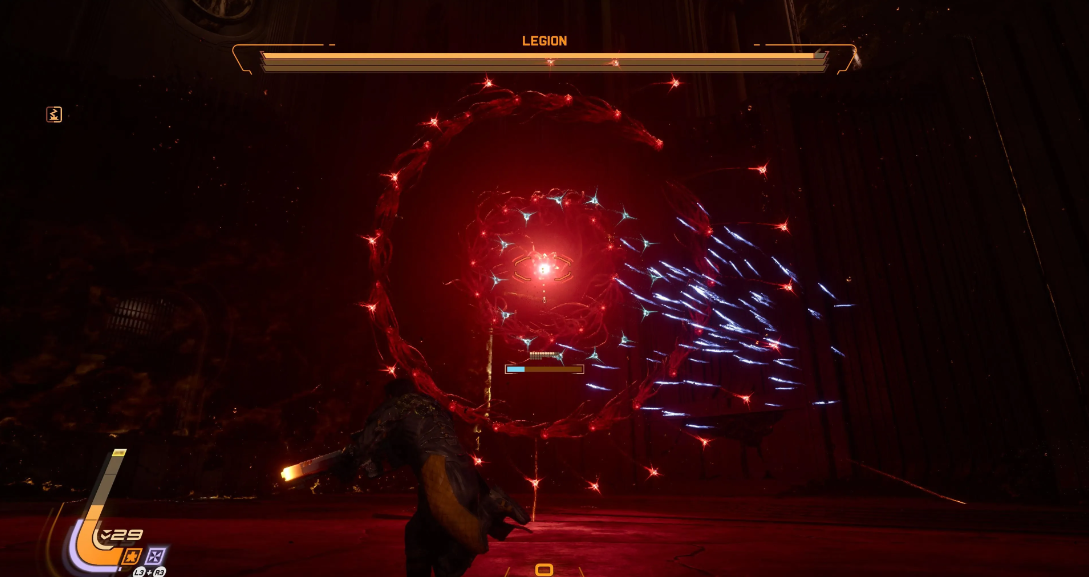 Legion boss weak spot