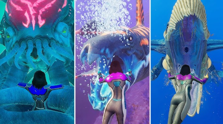 Dangerous underwater predator