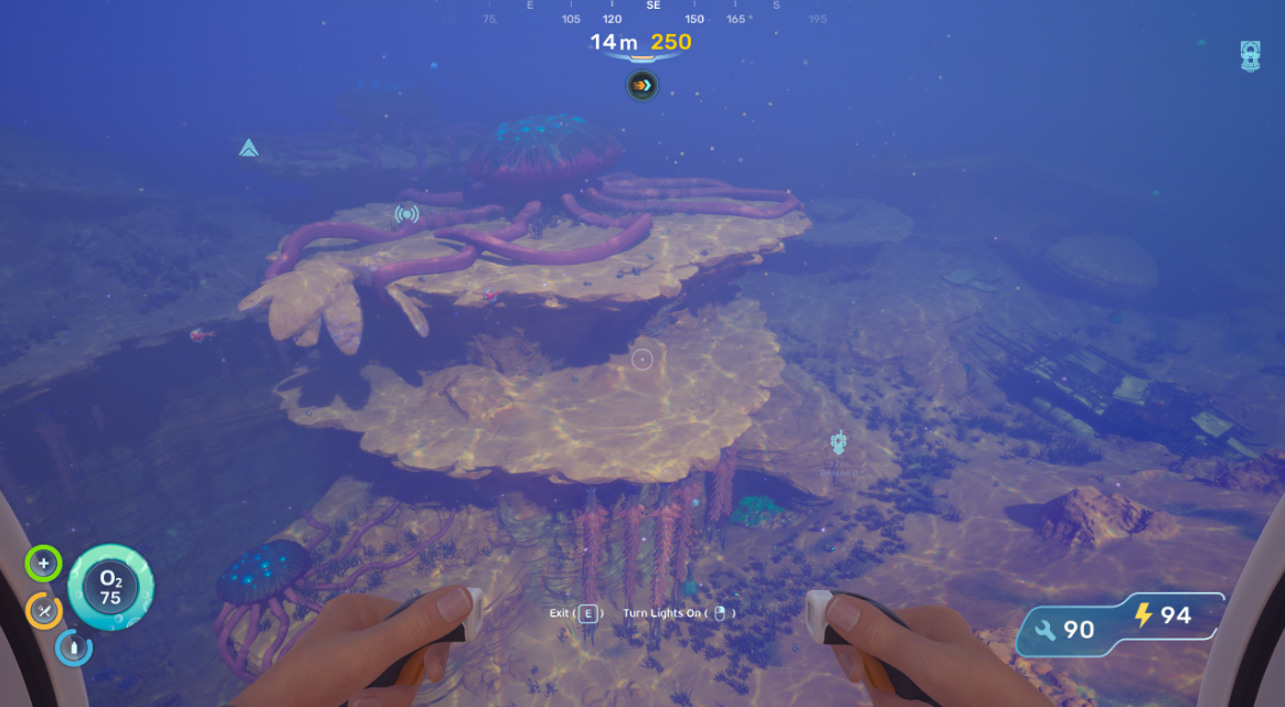 First underwater base