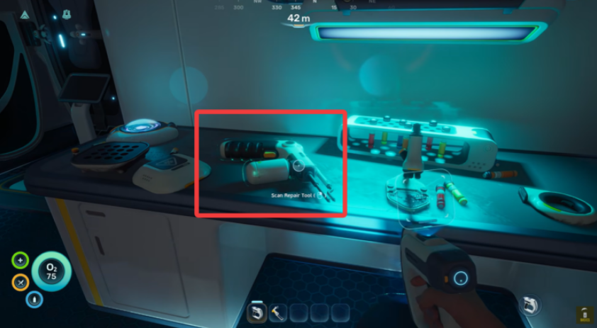 Repair tool fragment scan