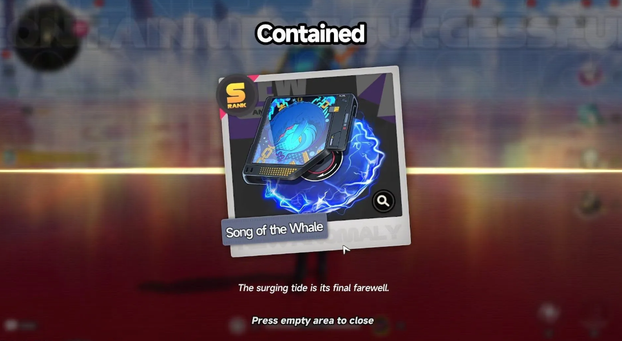 Whale Song weapons