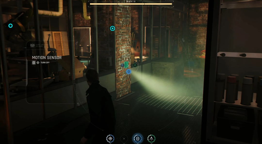 Warehouse laser security system