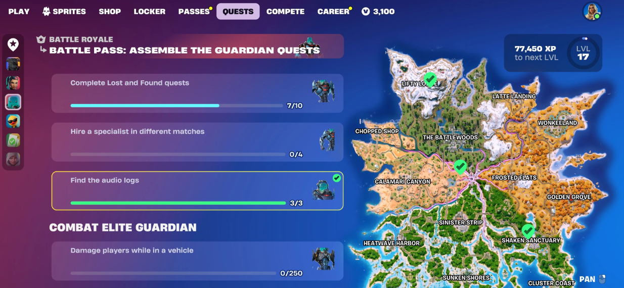 Audio logs of the Magic Guardian