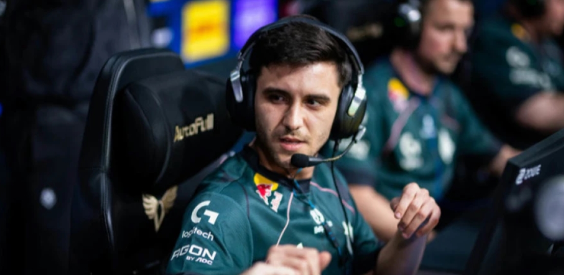 BIG player focused during a Stage 2 match at IEM Cologne Major 2026 in CS2
