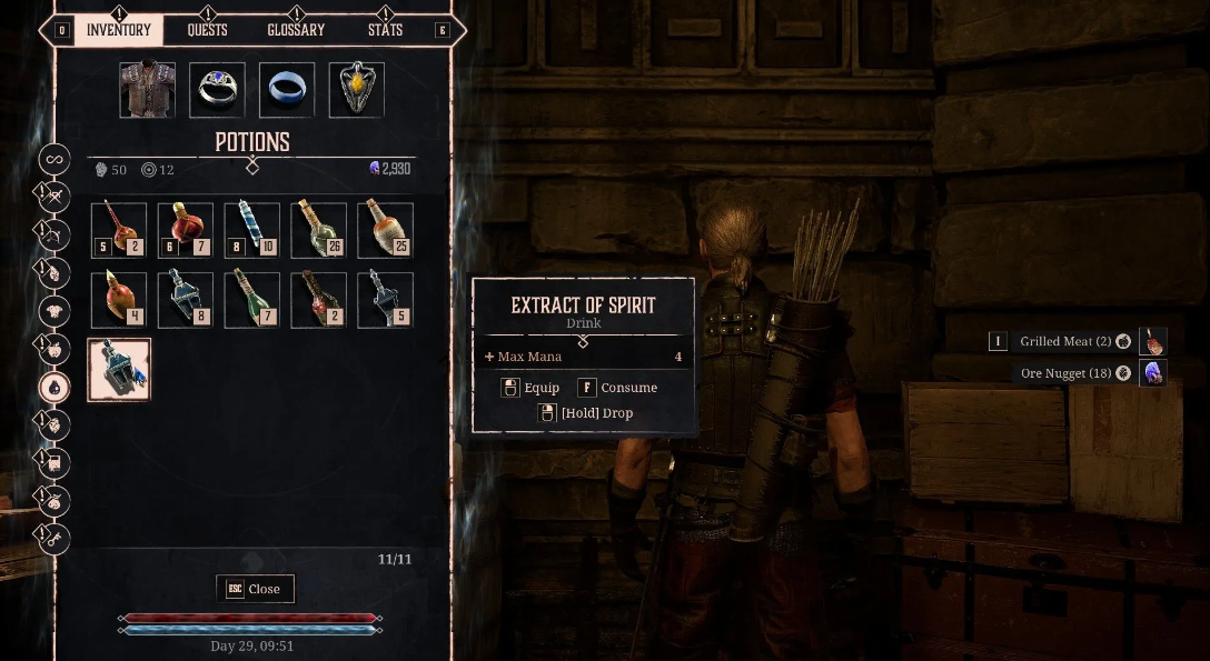 How to increase mana in Gothic 1 Remake: complete guide to potions, rings, training, and alchemy - Image 5