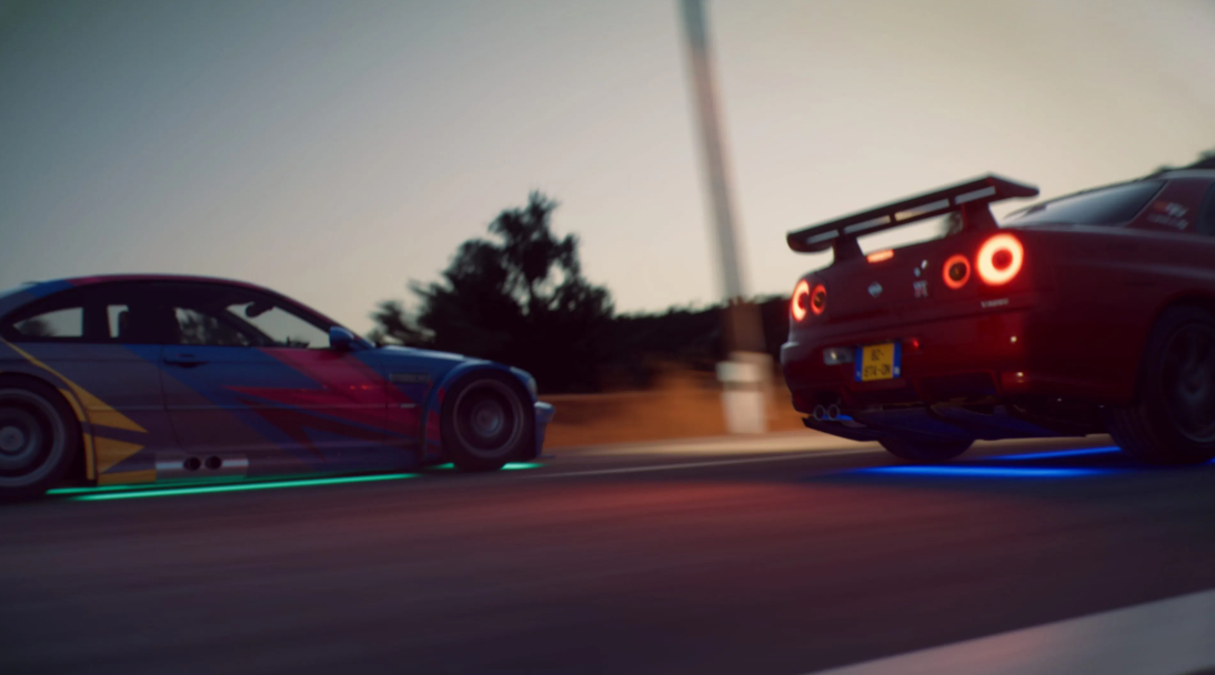 Multiplayer street racing action