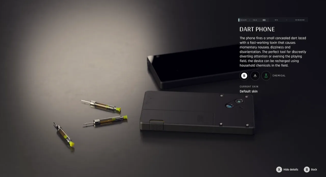 Dart Phone stealth gadget