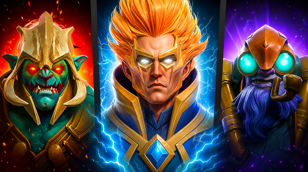 Strong mid laners in Dota 2
