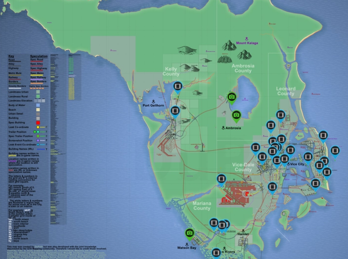 GTA 6 Interactive Fan Map: Players Are Already Mapping Leonida Before Launch - Image 2