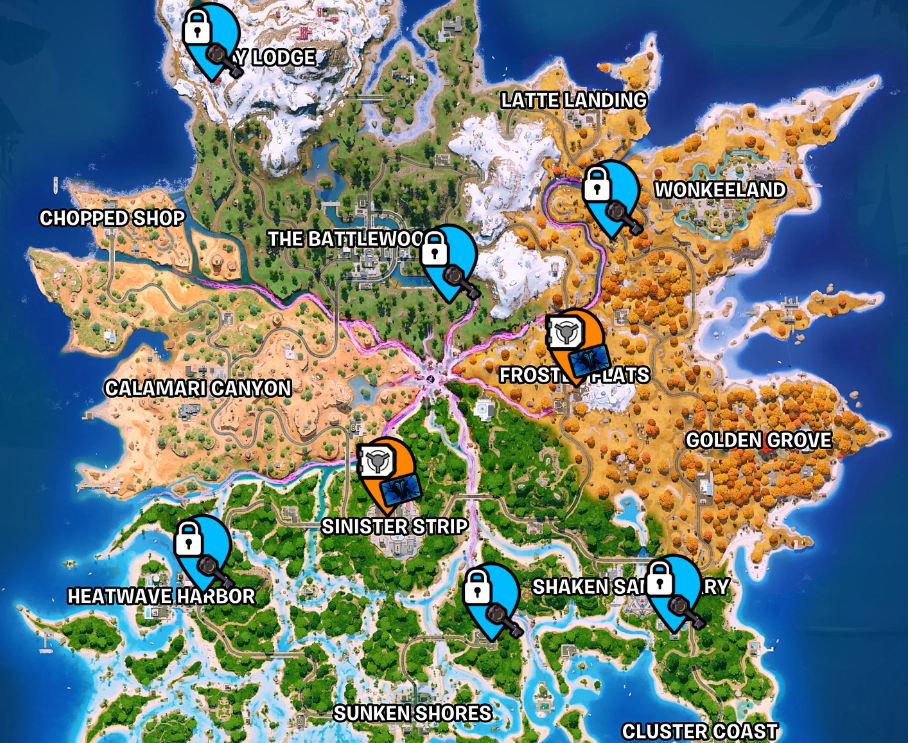 Where to find all vaults and keys in Fortnite Runners — complete guide to 8 locations - Image 3