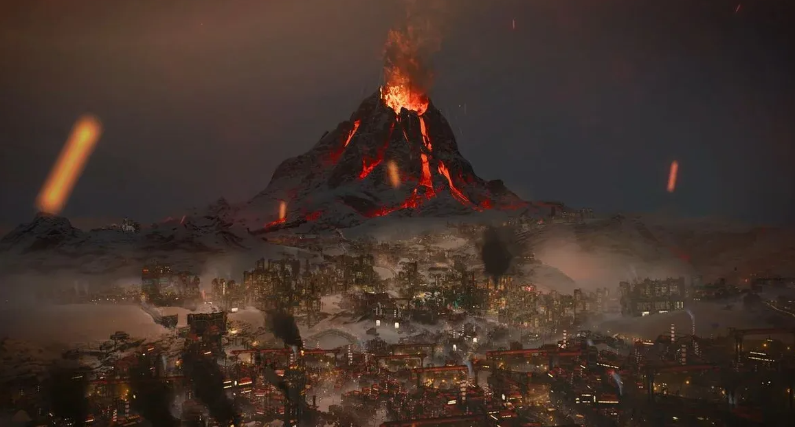 Frostpunk 2 Volcano