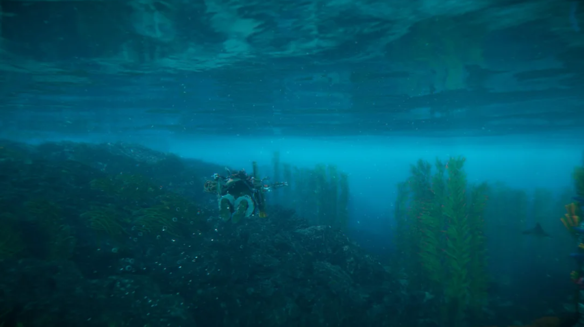 Underwater combat gameplay