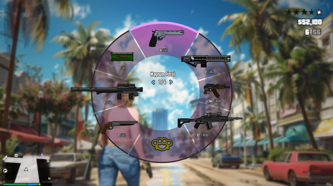 GTA 6 — Complete Weapon List from Trailers, Exclusive Guns, and New Combat Mechanics - Image 3