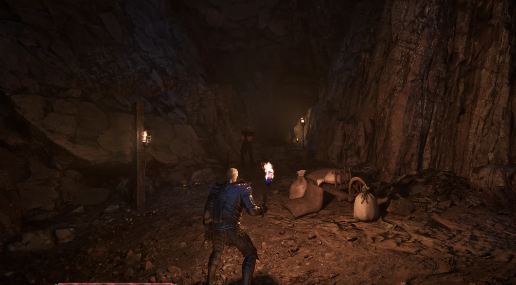 Old Mine tunnel spiders