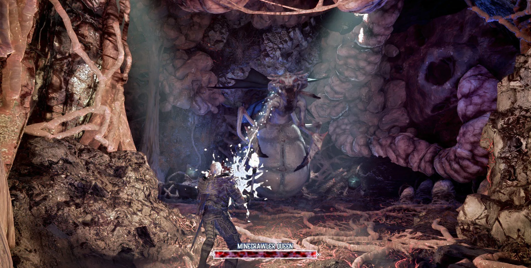 Minebeast Queen boss fight