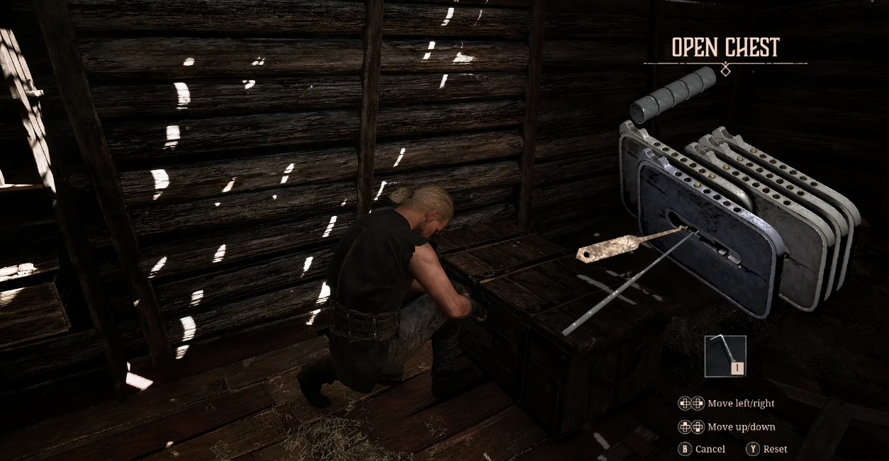 Gothic lockpicking minigame