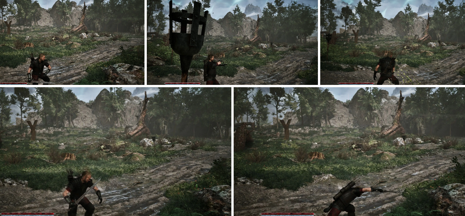 Gothic remake melee combat