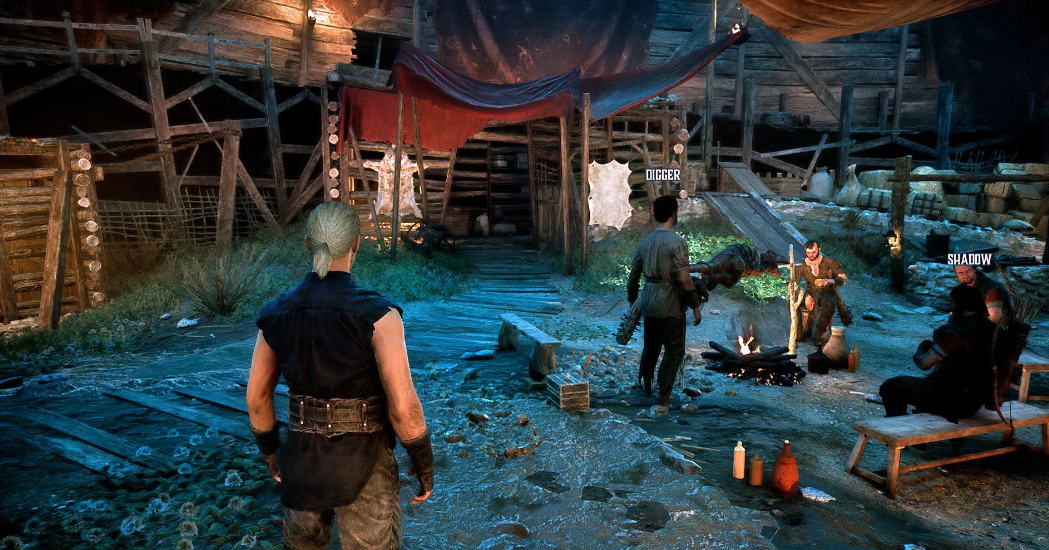 Sleeping in Old Camp