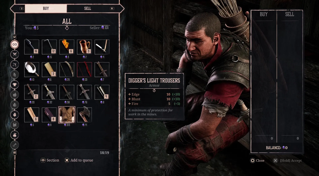 Faction armor reward