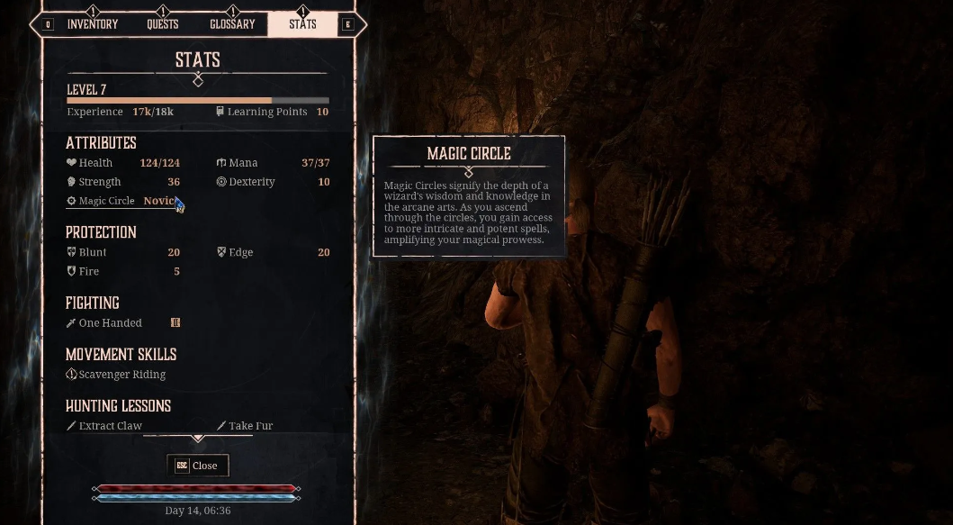 Runes and magic scrolls