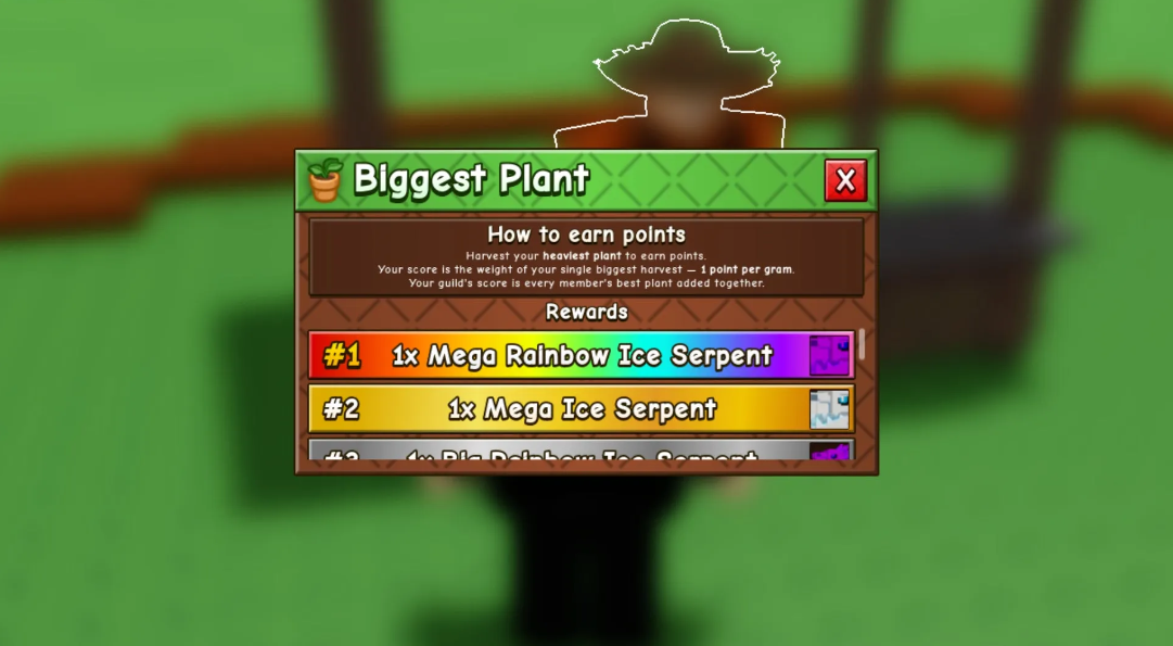 Heavy crops for guild