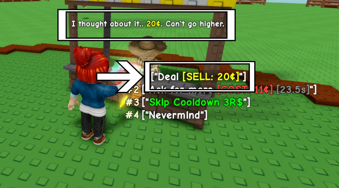 Steven negotiating crop prices