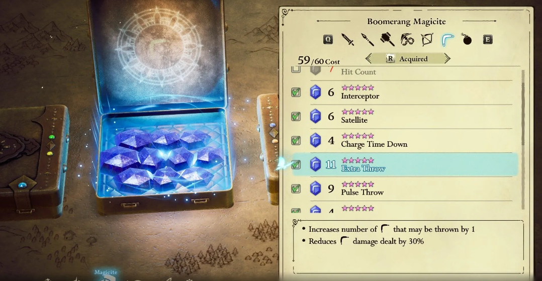 Hit Count boomerang build