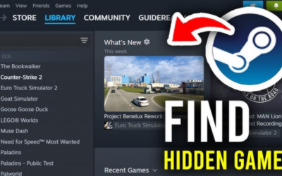 Steam — how to find, view and unhide games on PC and Steam Deck