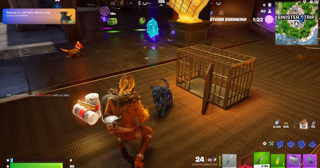 How to get John Wick’s dog in Fortnite — complete secret quest guide at Sinister Strip - Image 4