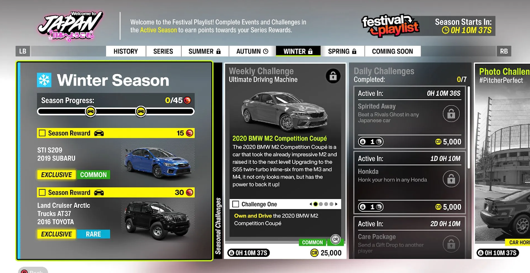 Forza Horizon 6 winter season — full rewards and fast farming strategy - Image 3