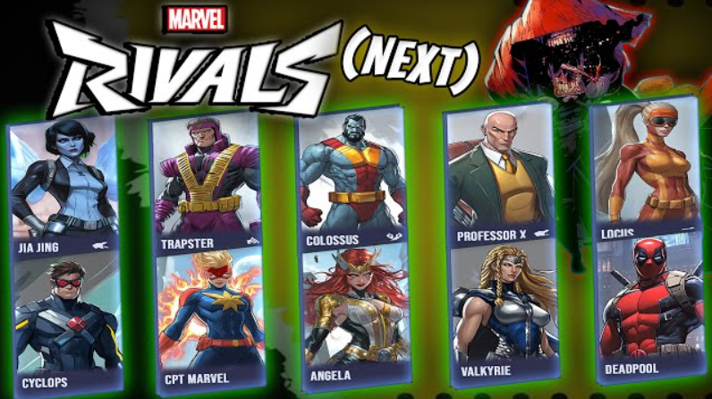 Marvel Rivals leaked characters
