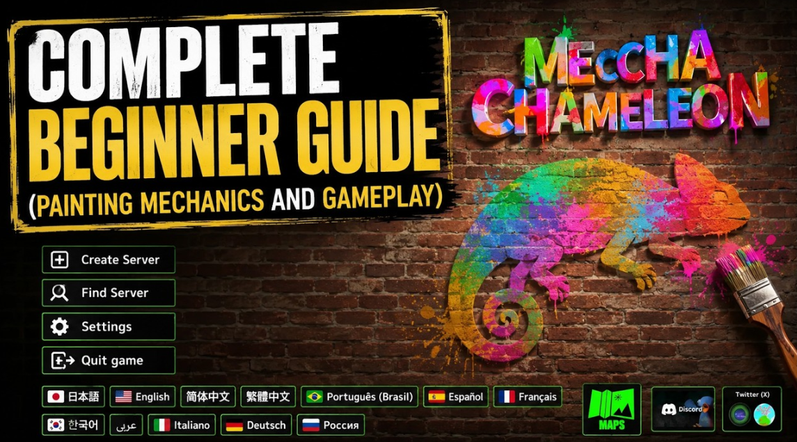 Meccha Chameleon server setup and connection guide — full walkthrough with error table