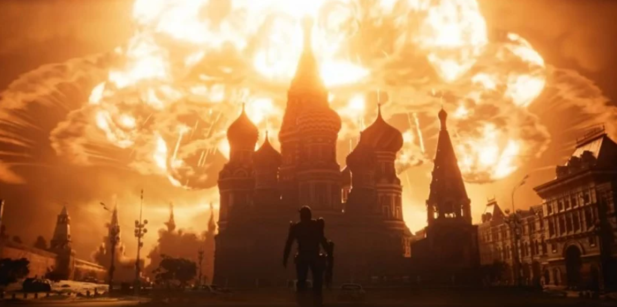 Metro 2039 Moscow ruins