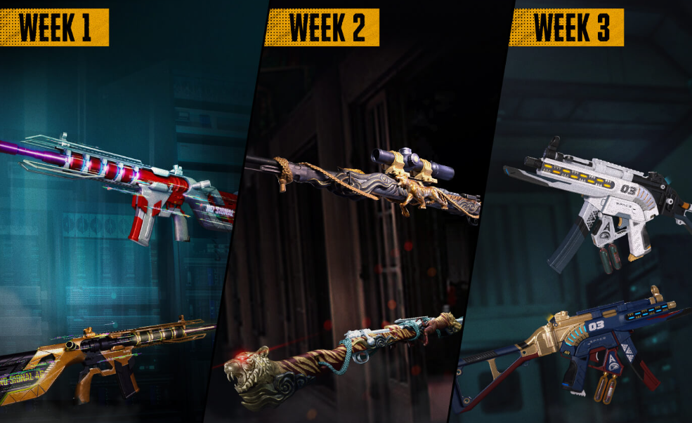 PUBG Mobile weapon upgrades