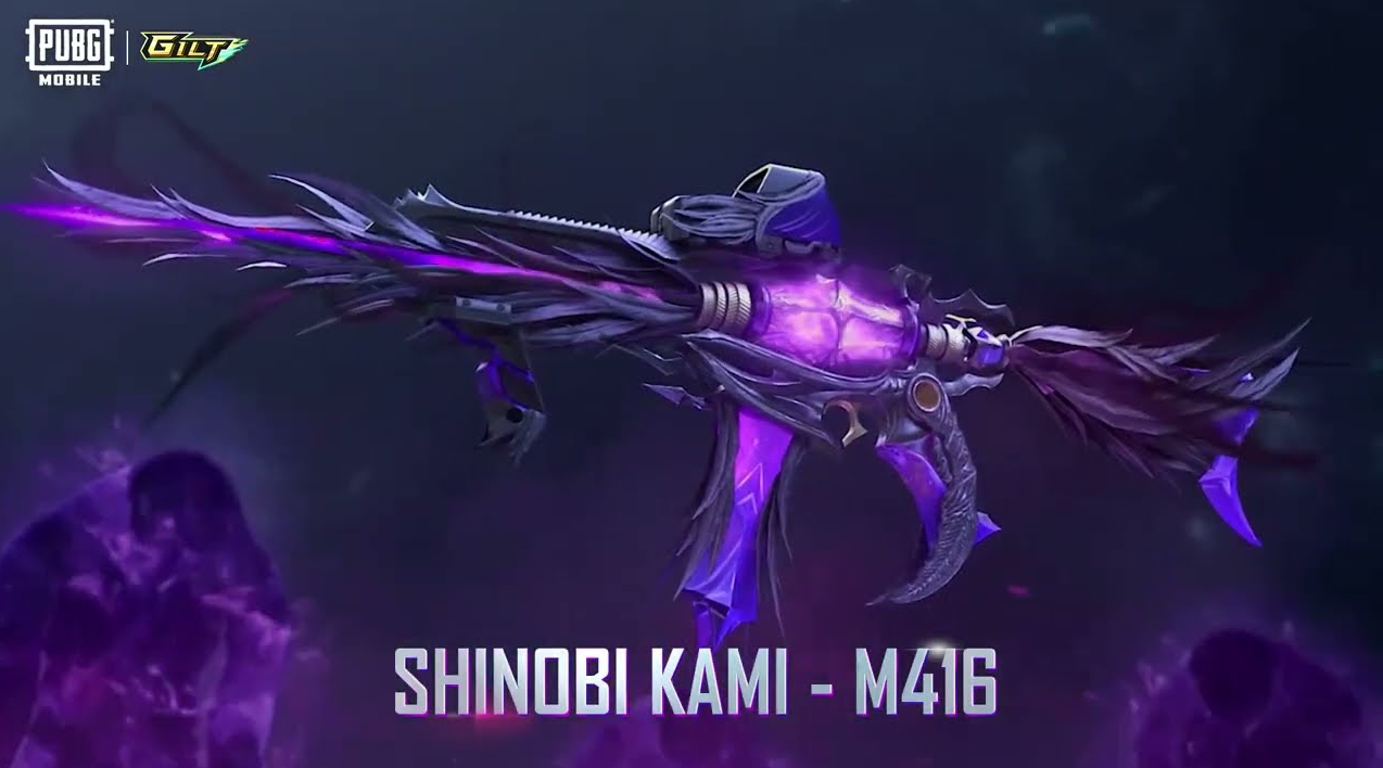 Golden Shinobi M416 skin